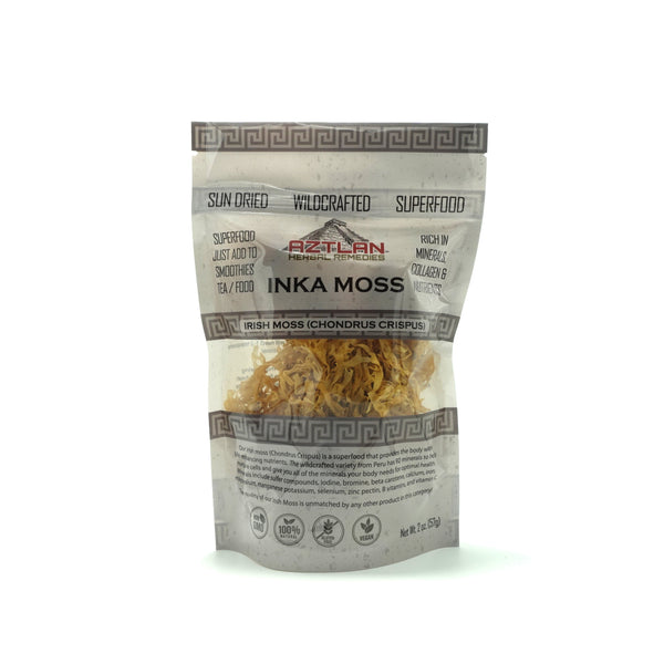 Golden Irish Moss (Chondrus Crispus) Raw Wildcrafted 2 oz.