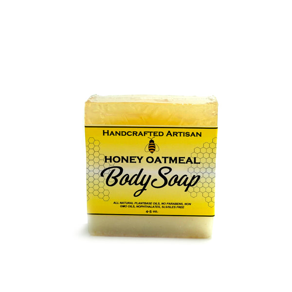 Honey Oatmeal Soap 4-5oz