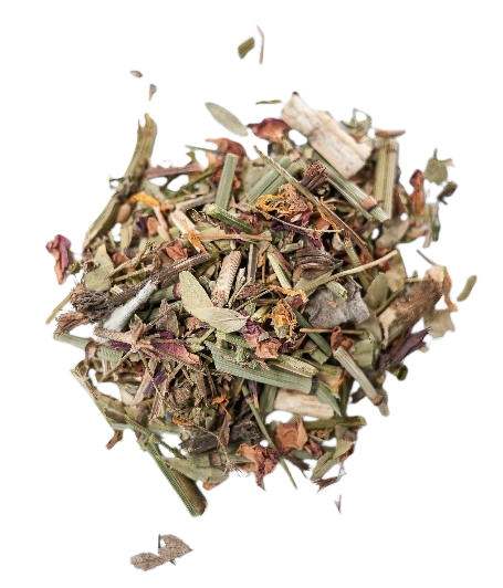 Loose leaf herbal tea for digestion and bloating support