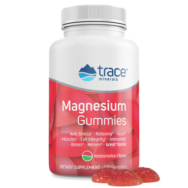 Magnesium Gummies - Anti-Stress Support - Watermelon (120 Gummies)