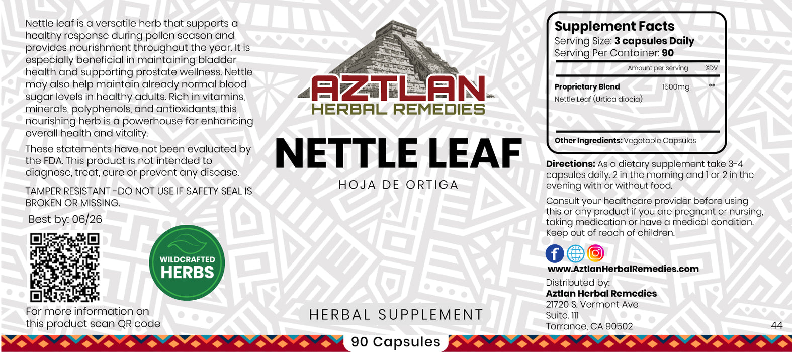 Nettle Capsules