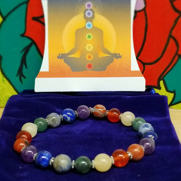 7 Chakra Bracelet - Healing Bracelets | Aztlan Herbal Remedies