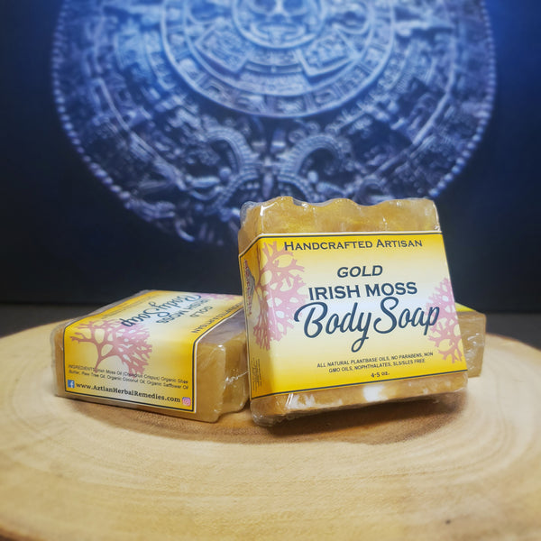 Gold Irish Moss Body Soap