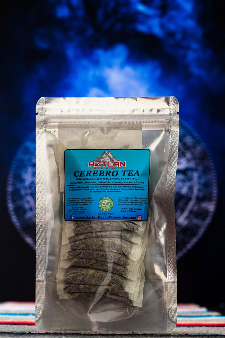 Cerebro Teabags - Cerebral Circulation Tea | Aztlan Herbal Remedies
